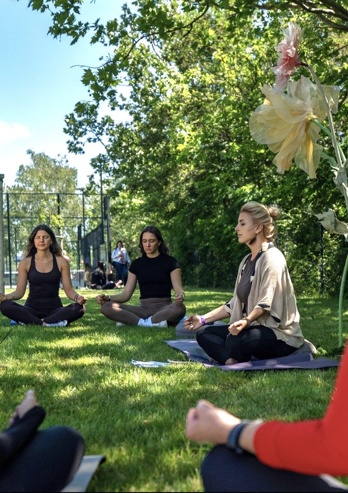 Wellbeing program munkatársaknak, szabadtéri meditáció